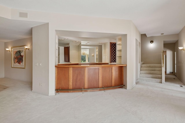 6541 Beach Rd, Eden Prairie, MN 55344 - kitchen featuring carpet flooring and baseboards