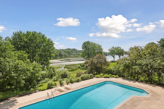 6541 Beach Rd, Eden Prairie, MN 55344 - swimming pool featuring a patio area