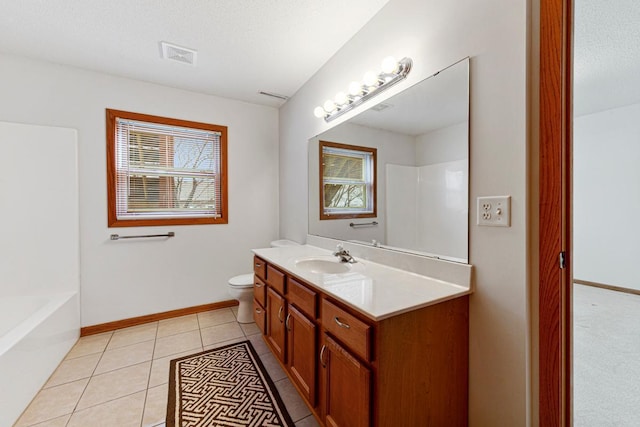 4929 Valley Dr NW, Rochester, MN 55901 - bathroom with vanity and tile patterned flooring