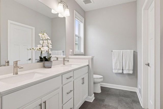 3841 Hyde Ave N, Oakdale, MN 55128 - bathroom with toilet and double vanity
