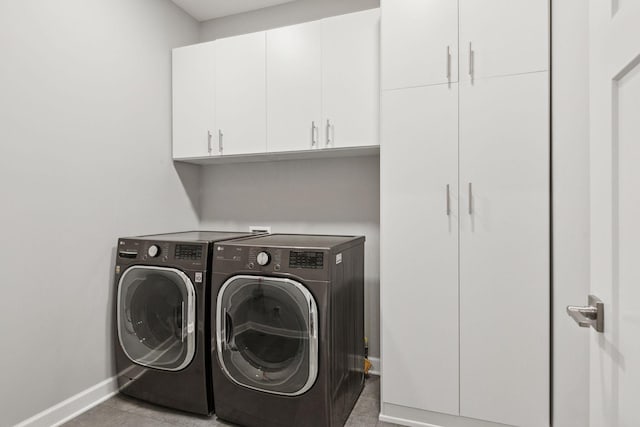 3841 Hyde Ave N, Oakdale, MN 55128 - laundry room with cabinet space and separate washer and dryer