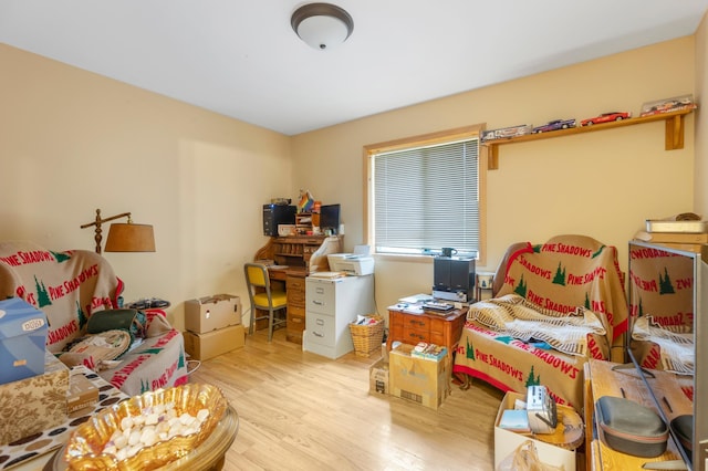 13143 County Road 116, Center Twp, MN 56465 - bedroom featuring wood finished floors