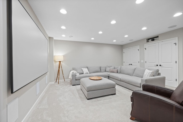 13332 Coachford Ave, Rosemount, MN 55068 - carpeted living area featuring recessed lighting and baseboards