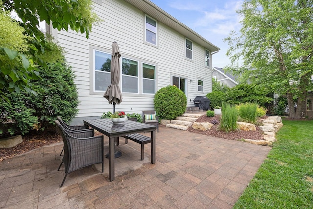 13332 Coachford Ave, Rosemount, MN 55068 - view of patio / terrace with area for grilling and outdoor dining space