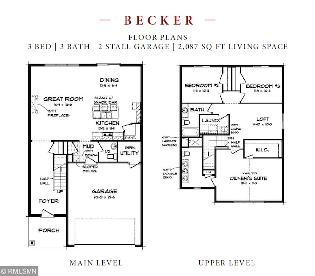 6817 104th St S, Cottage Grove, MN 55016 - view of property floor plan