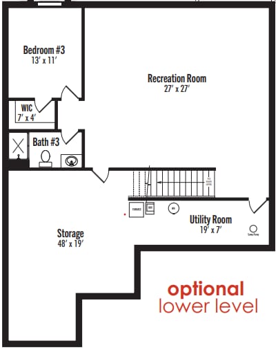 7874 Austin Way, Inver Grove Heights, MN 55077 - view of floor plan / room layout