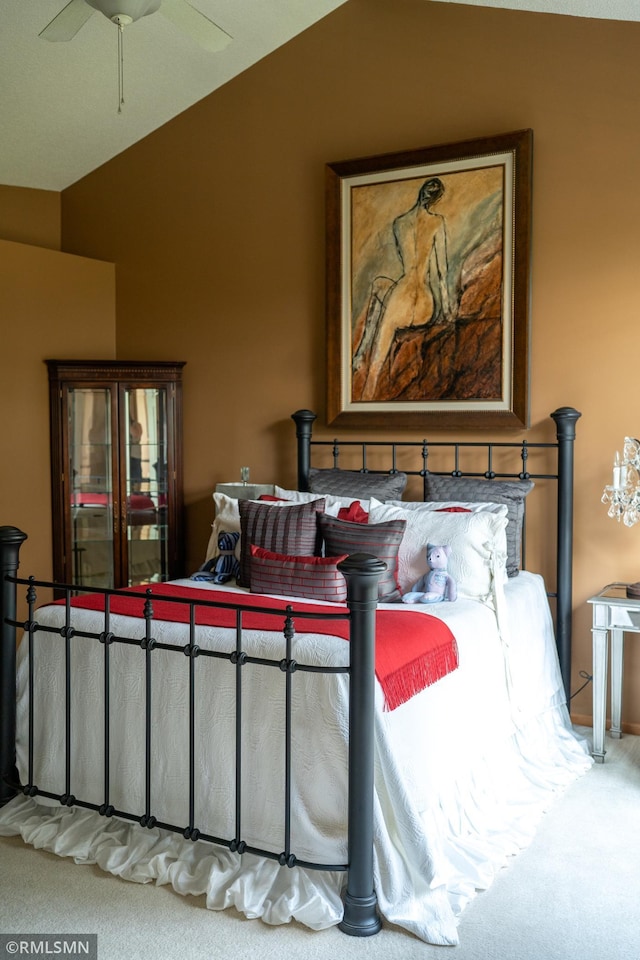 14578 Hunters Ln, Savage, MN 55378 - carpeted bedroom with vaulted ceiling