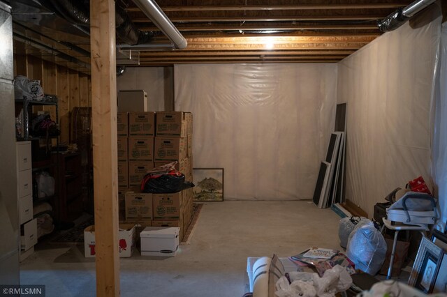 14578 Hunters Ln, Savage, MN 55378 - view of unfinished basement