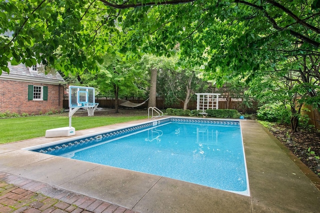 196 Mississippi River Blvd S, Saint Paul, MN 55105 - outdoor pool with a fenced backyard