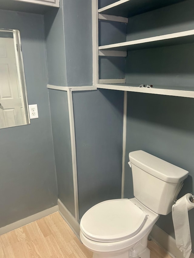 604 7th Ave E, Alexandria, MN 56308 - bathroom featuring wood finished floors and toilet