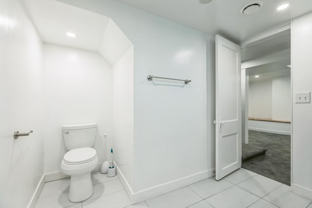5223 15th Ave S, Minneapolis, MN 55417 - bathroom with recessed lighting and tile patterned flooring
