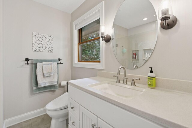 17233 Harrington Way, Lakeville, MN 55044 - full bathroom featuring vanity and tile patterned flooring