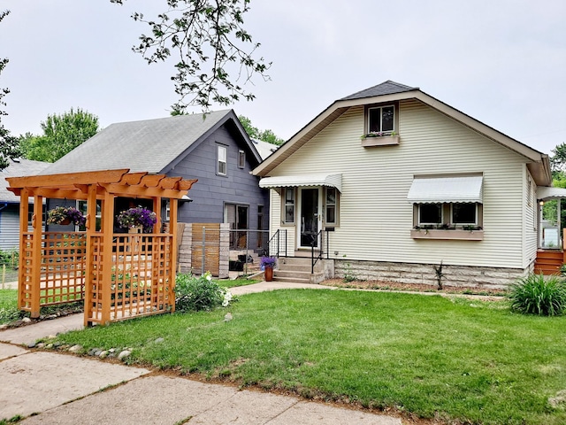 4223 12th Ave S, Minneapolis, MN 55407 - view of front of home with a pergola