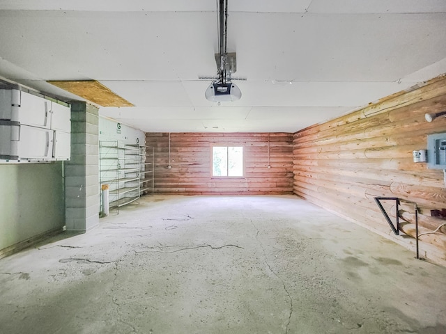 1283 Island Lake Dr NW, Powers Twp, MN 56435 - garage featuring a garage door opener
