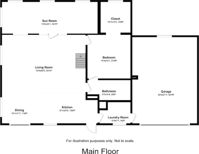 1283 Island Lake Dr NW, Powers Twp, MN 56435 - view of floor plan / room layout