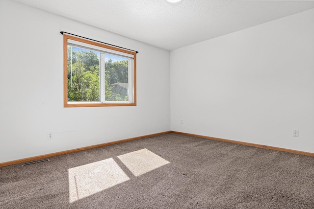 7289 32nd Ave N, Crystal, MN 55427 - carpeted empty room with baseboards and a textured ceiling