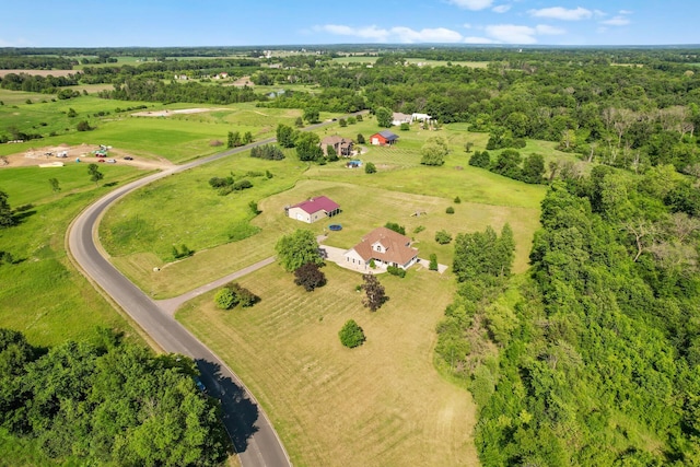 13591 347th St, Chisago Lake Twp, MN 55045 - overview of rural landscape
