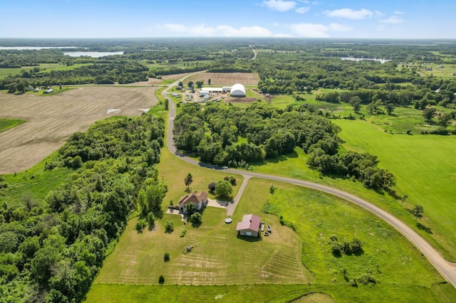 13591 347th St, Chisago Lake Twp, MN 55045 - overview of rural landscape