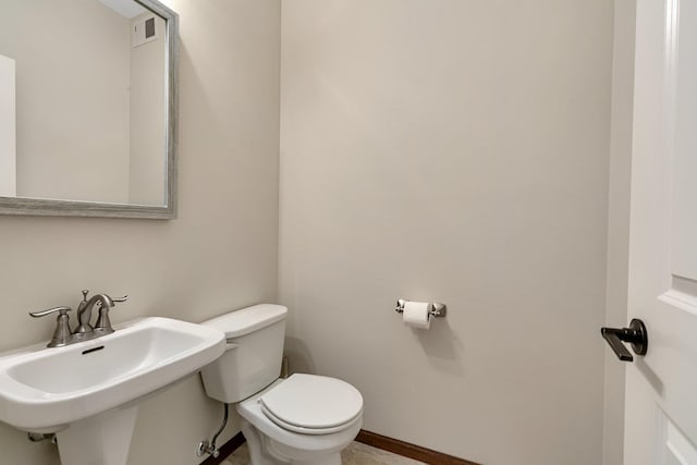 1504 20th Ave S, Sartell, MN 56377 - half bath with toilet and a sink