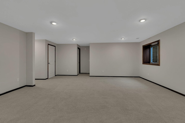 1504 20th Ave S, Sartell, MN 56377 - empty room featuring light colored carpet and recessed lighting
