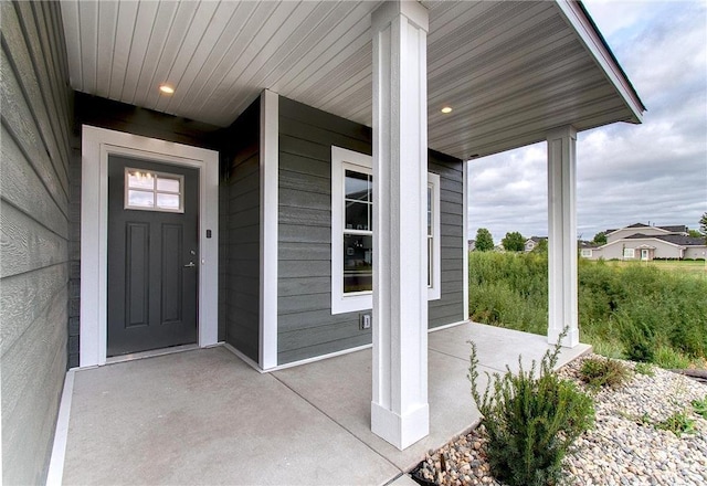 117 Maple Ct, Cannon Falls, MN 55009 - view of exterior entry with covered porch