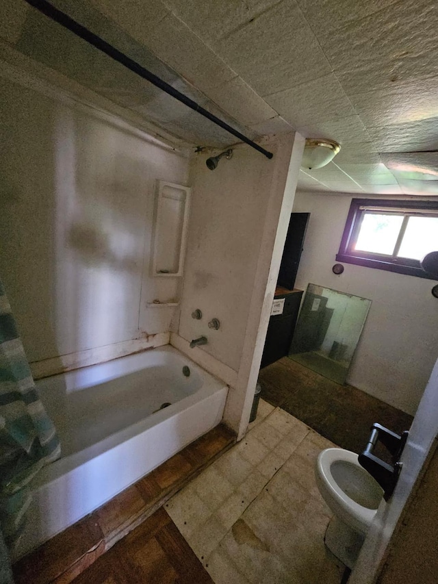 730 Front St, Albert Lea, MN 56007 - full bathroom with washtub / shower combination and toilet