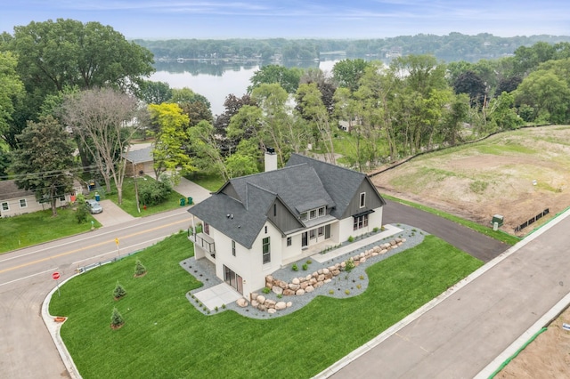 2706 Lakeview Ct, Little Canada, MN 55117 - view from above of property featuring a nearby body of water