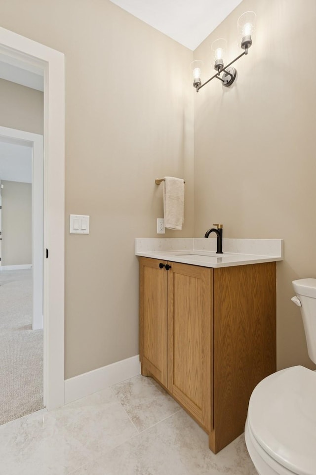 2706 Lakeview Ct, Little Canada, MN 55117 - bathroom featuring toilet and vanity