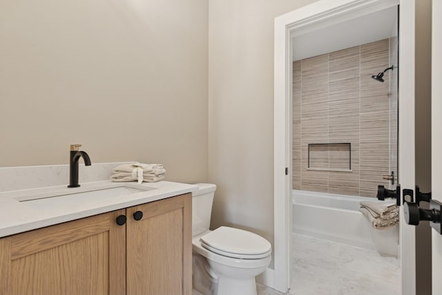2706 Lakeview Ct, Little Canada, MN 55117 - full bathroom with vanity and bathtub / shower combination