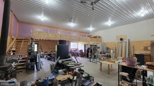 1912 Nelson Lake Rd, Pillager, MN 56473 - view of garage