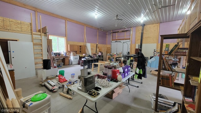 1912 Nelson Lake Rd, Pillager, MN 56473 - misc room featuring concrete flooring