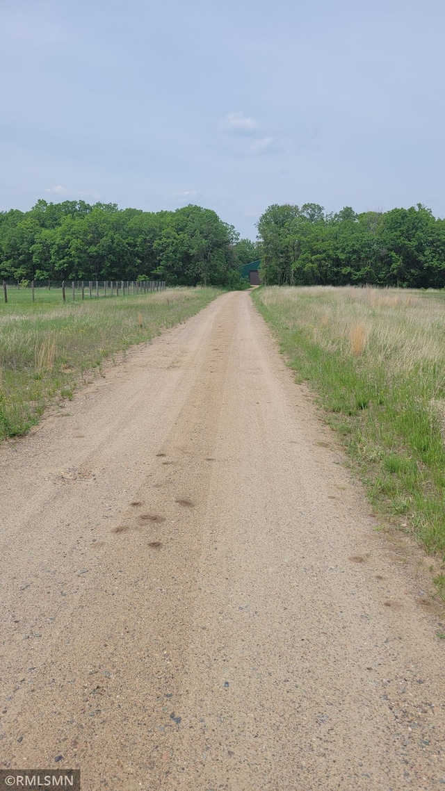 1912 Nelson Lake Rd, Pillager, MN 56473 - view of dirt / gravel road featuring a rural view