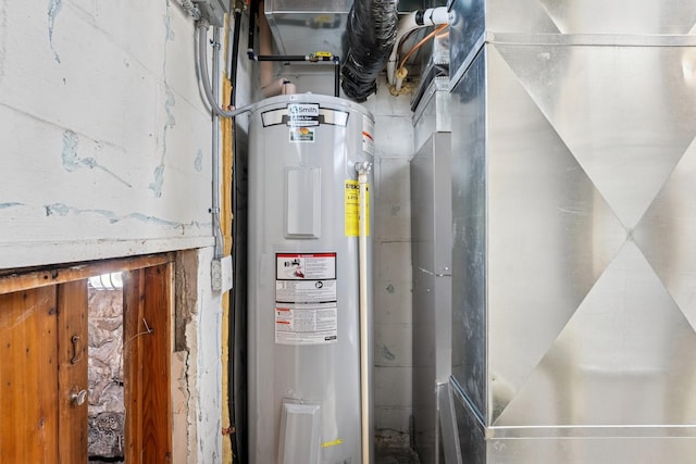 3178 253rd Ave NW, Isanti, MN 55040 - utility room with water heater