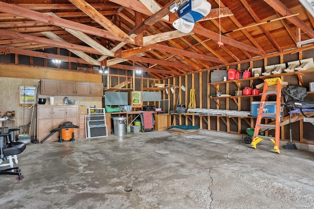 3178 253rd Ave NW, Isanti, MN 55040 - garage featuring a garage door opener