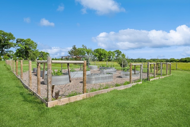 3178 253rd Ave NW, Isanti, MN 55040 - view of pool with a garden and a yard