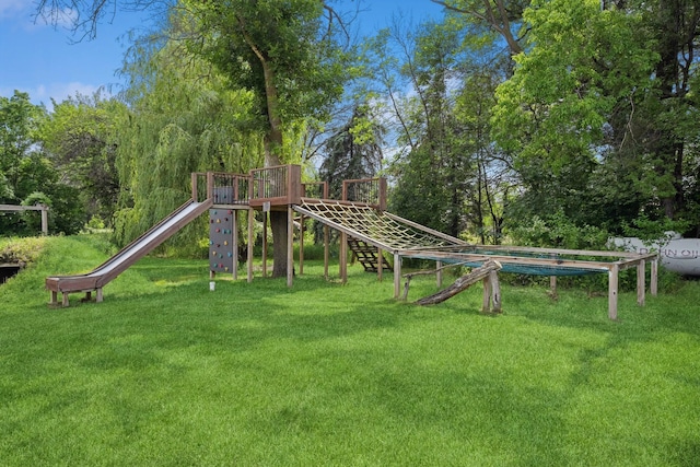 3178 253rd Ave NW, Isanti, MN 55040 - view of playground with a lawn