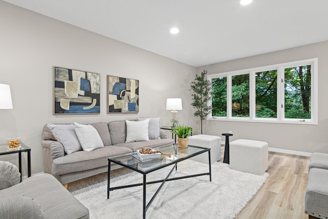 6980 Crest Dr, Maple Grove, MN 55311 - living area featuring light wood finished floors and recessed lighting