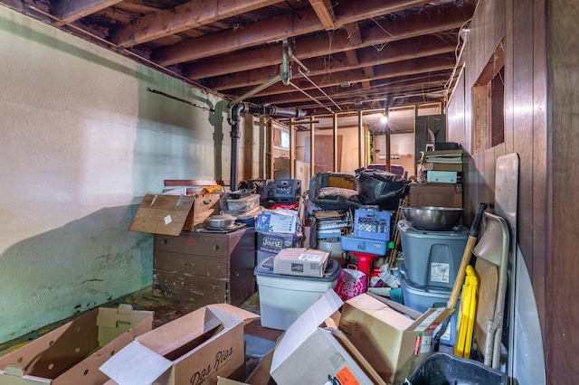 707 Marshall Ave, Henning, MN 56551 - view of unfinished basement