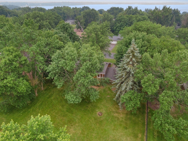 711 9th St NW, Buffalo, MN 55313 - aerial overview of property's location featuring a large body of water
