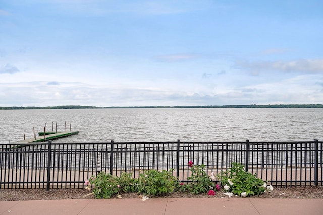 711 9th St NW, Buffalo, MN 55313 - water view with a boat dock