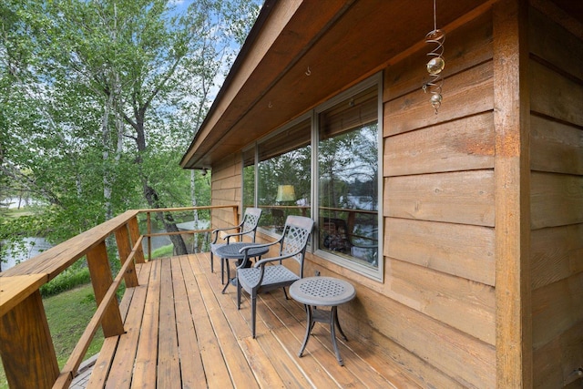 2236 Birch Point Rd Unit A, Tower, MN 55790 - view of wooden deck