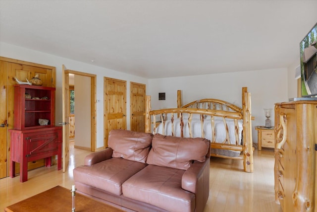 2236 Birch Point Rd Unit A, Tower, MN 55790 - bedroom with light wood finished floors