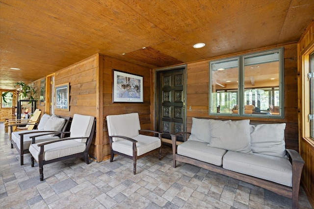 2236 Birch Point Rd Unit A, Tower, MN 55790 - view of patio with an outdoor living space