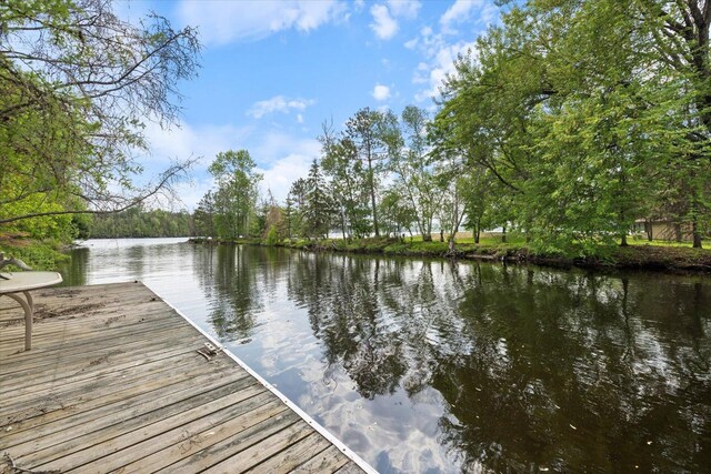 2236 Birch Point Rd Unit A, Tower, MN 55790 - dock area with a water view