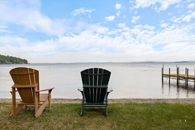 2236 Birch Point Rd Unit A, Tower, MN 55790 - dock featuring a water view
