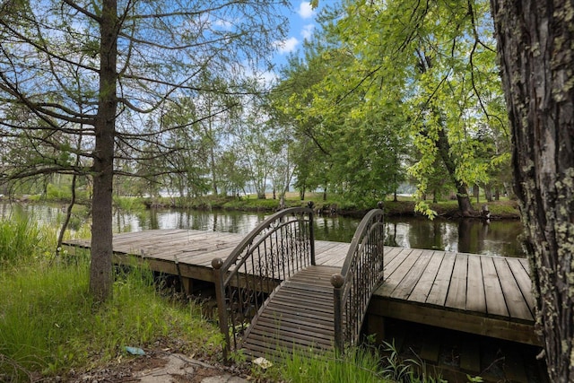 2236 Birch Point Rd Unit A, Tower, MN 55790 - dock area with a water view