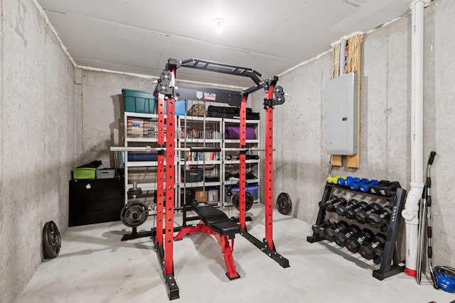 15382 71st St NE, Otsego, MN 55330 - workout area featuring electric panel