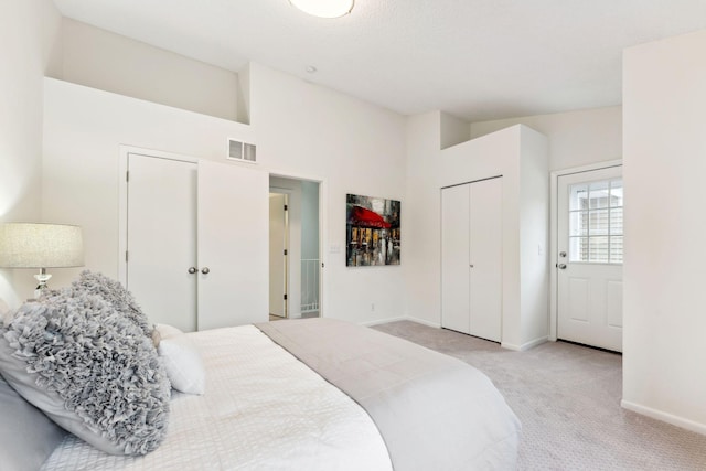 2060 Shenandoah Ct Unit F, Plymouth, MN 55447 - bedroom with light carpet and a closet