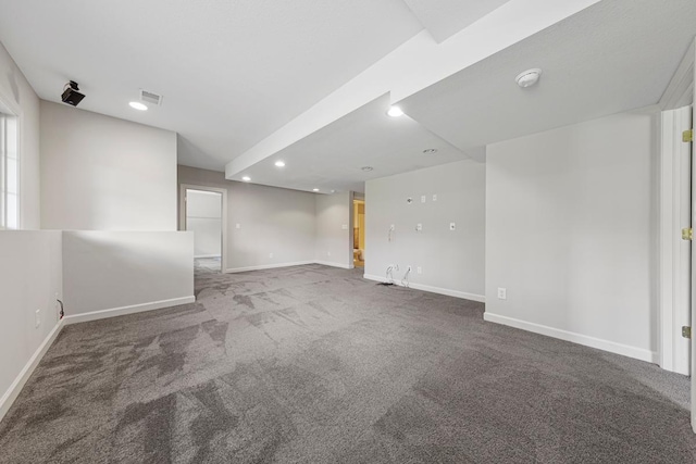 1830 Whitetail Run Pl NE, Owatonna, MN 55060 - spare room with carpet floors, recessed lighting, and a smoke detector