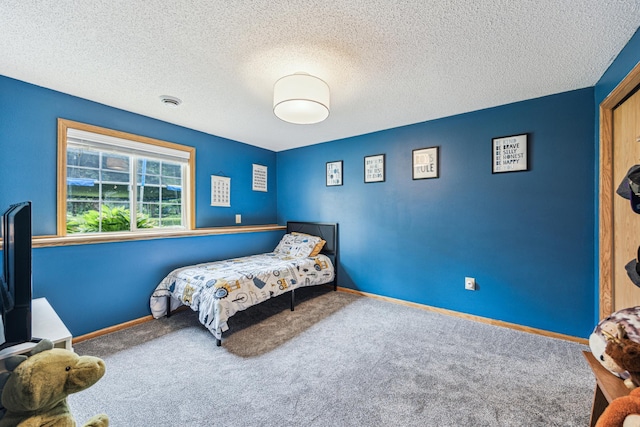 620 Acacia Dr S, Annandale, MN 55302 - bedroom with carpet flooring and a textured ceiling